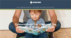 Desktop Screenshot of colourstrings.co.uk